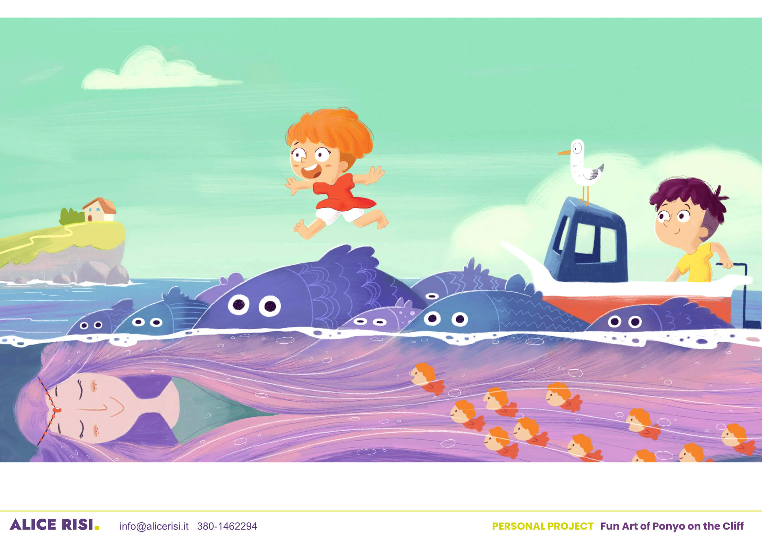 Kids-illustration_Ponyo-on-the-Cliffs_Alice-Risi_Kids-Portfolio